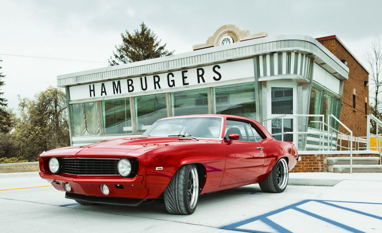 OLDSCHOOL GARAGE: 1969 Chevrolet Camaro Red Devil Pro Touring — DRIVE2