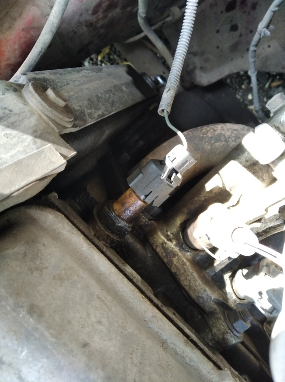 Датчик екарный бабай — Lada Калина седан, 1,6 л, 2006 года | поломка ...