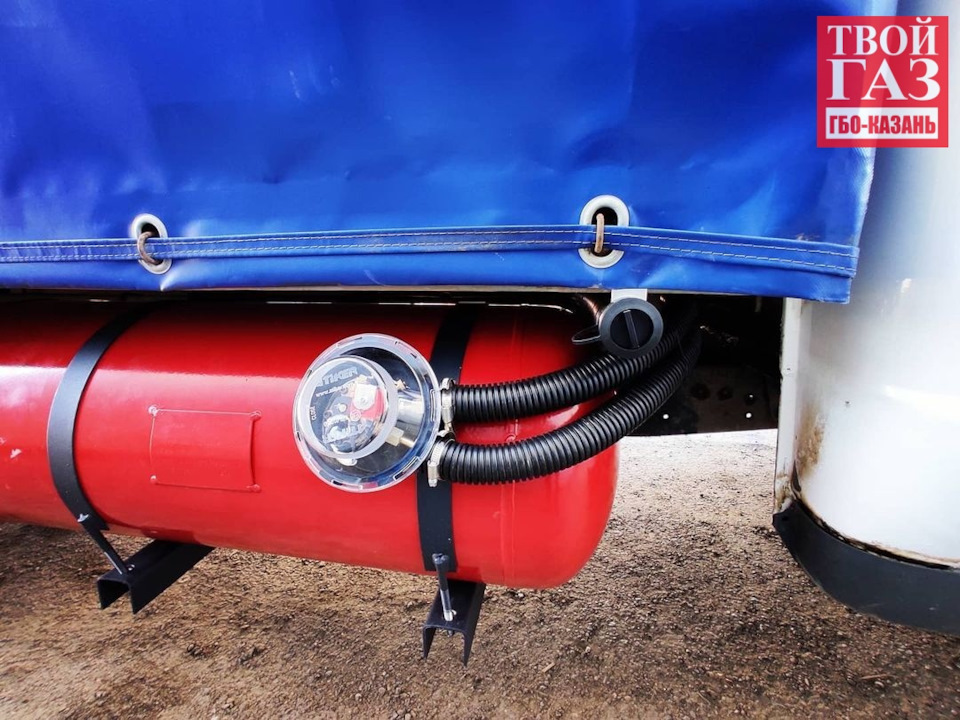 Установка ГБО на Газель в Казани — Единый Газовый Сервис «Твой Газ» на ...