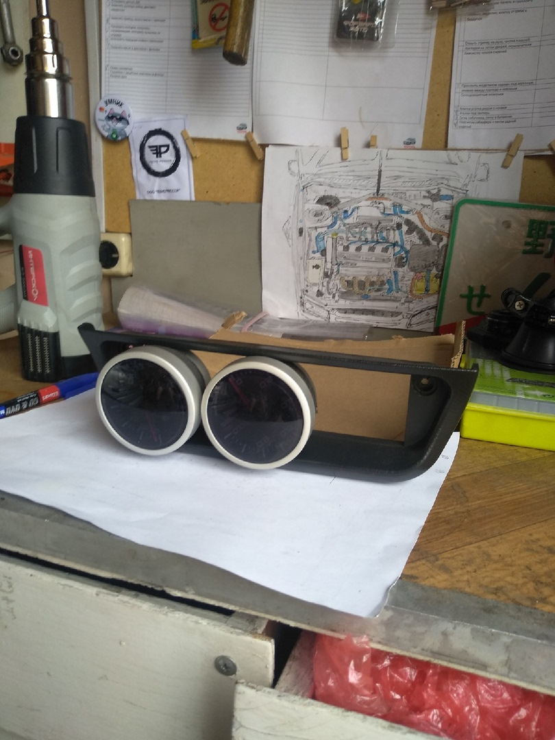 15. Изготовление подиума под датчики + замена термостата — Subaru ...