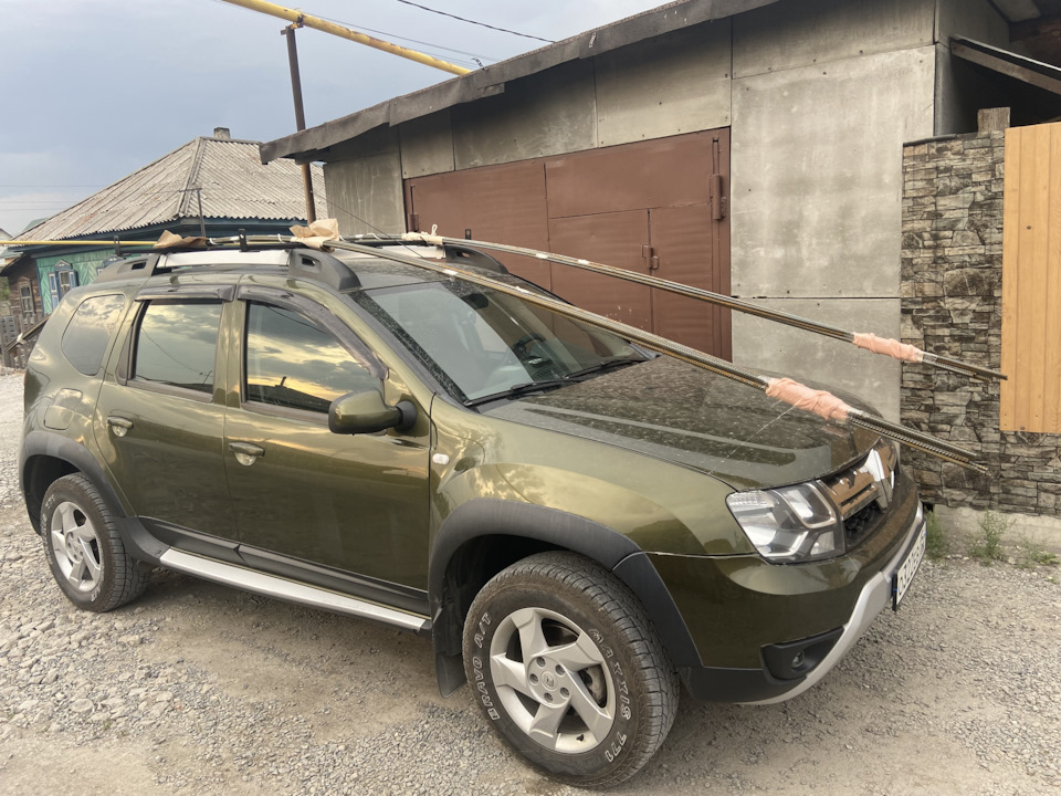 Сделал и проверил багажник — Renault Duster (1G), 2 л, 2017 года ...