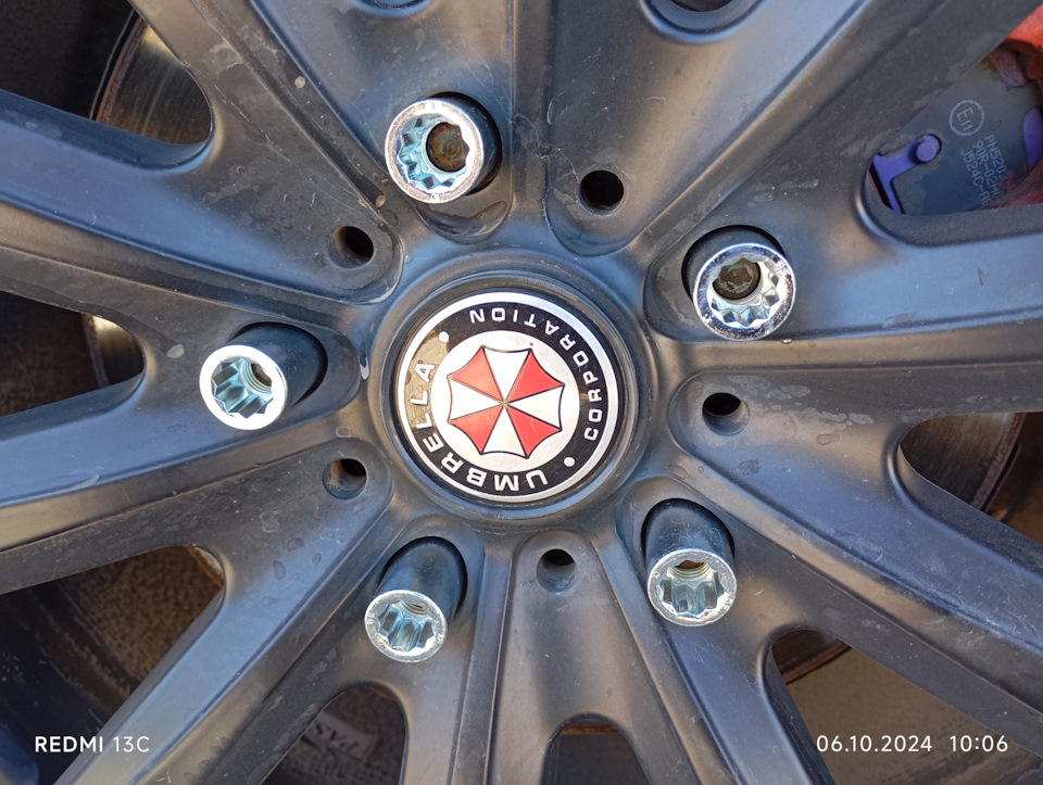Колесные гайки Bimecc DST20A. (+экстракторы гаек). — Mazda 6 (1G) GG, 2 ...