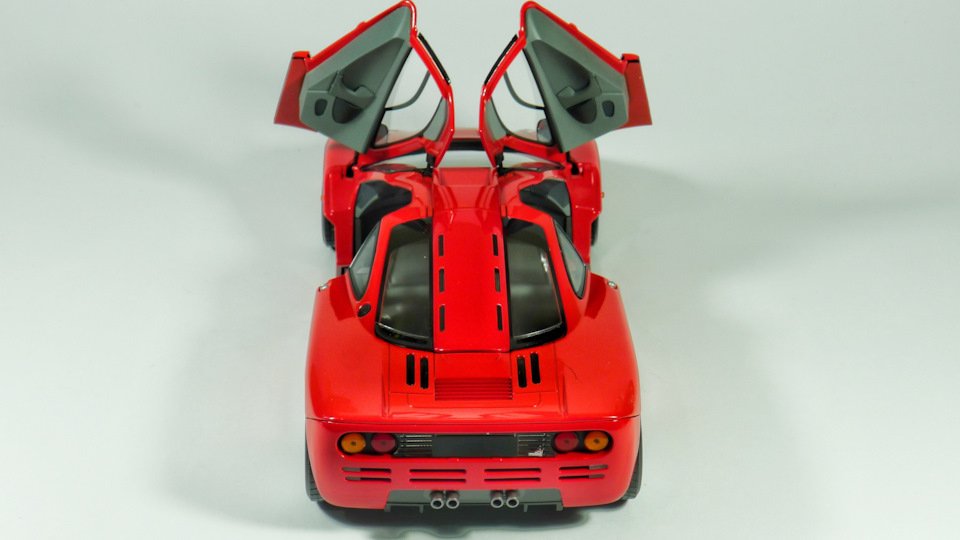 McLaren F1 (1993) 1:18 Minichamps часть 1 — Сообщество «Масштабные
