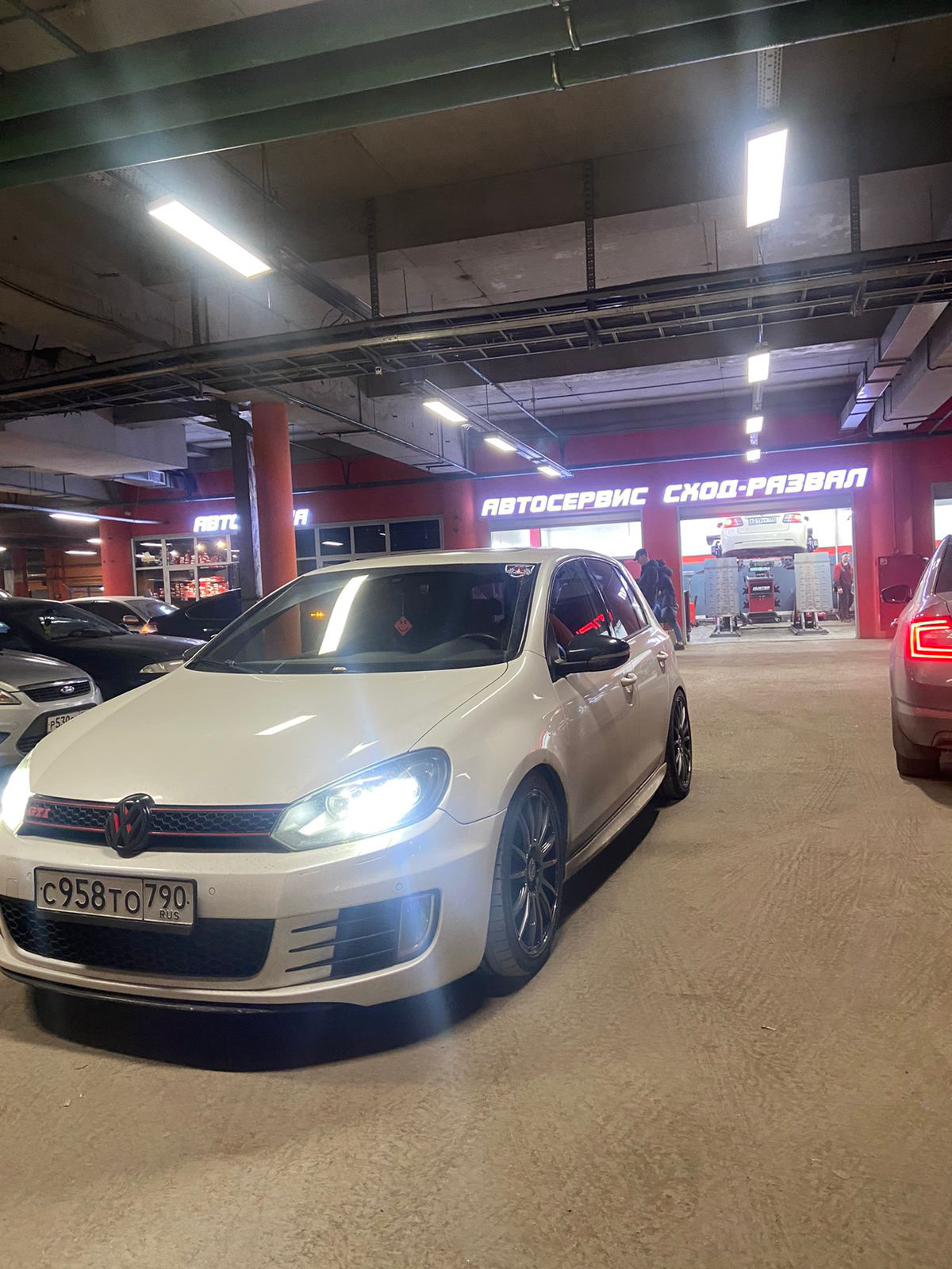 Сход развал или ошибка его не сделать на зимних пружинах и колесах ...