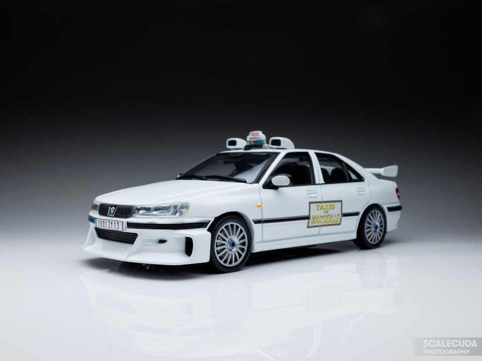 1 43 Peugeot 406 Taxi 3 Aoshima