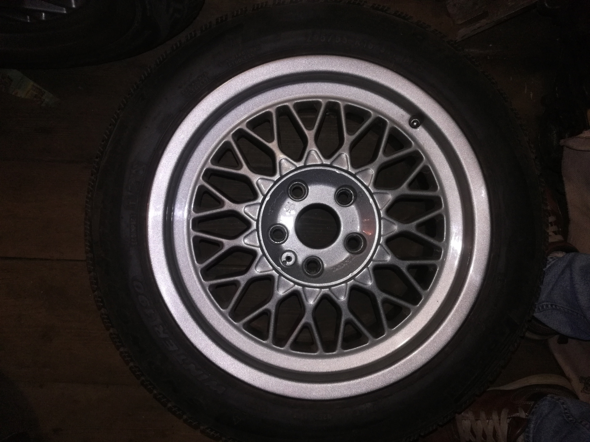 Колеса пост. АСТ R16 5×112 НА ЗИМЕ. — Audi 200 (20v), 2,2 л, 1990 года ...