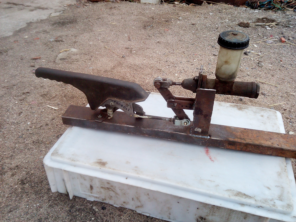 7. тяги кпп. гидроручник — ЯПКЕНШТЕЙН, 2 л, 1989 года | своими руками ...