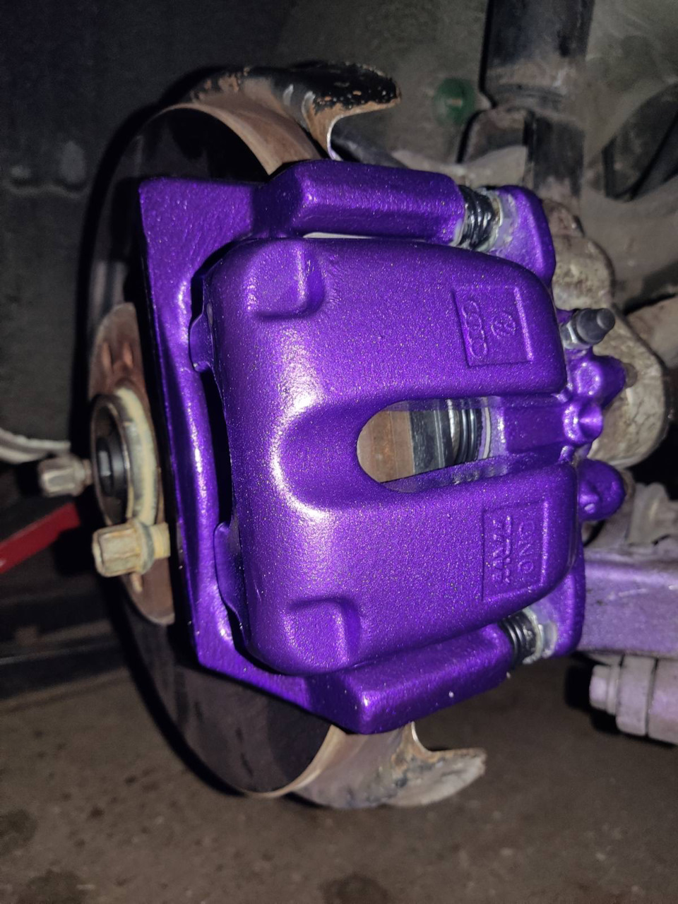 Переборка и окрас суппортов — Audi A8 (D3), 4,2 л, 2003 года | стайлинг ...