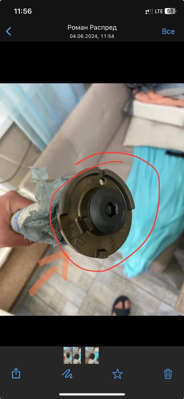 Задающий диск выпускного распредвала — Honda Accord (8G), 2,4 л, 2008 ...