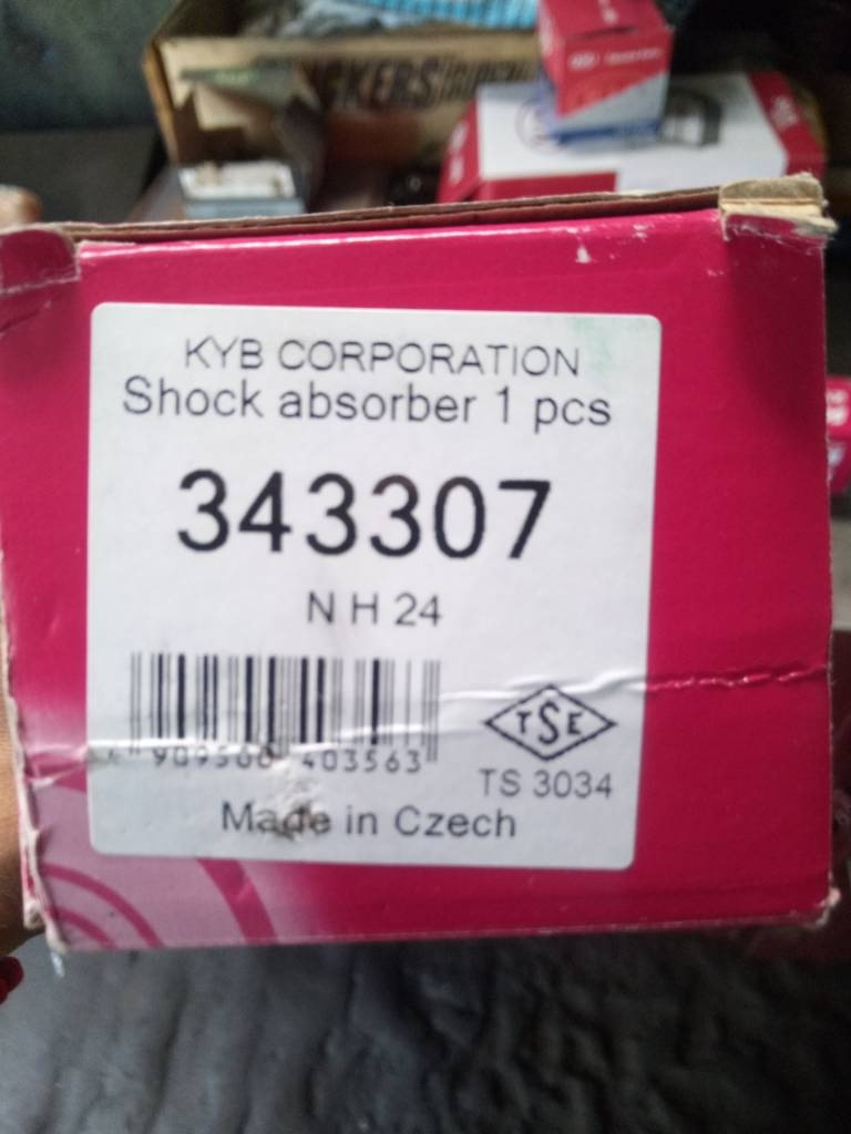 343307 Амортизатор задний (левый/правый). Серия Excel-G KYB | Запчасти ...