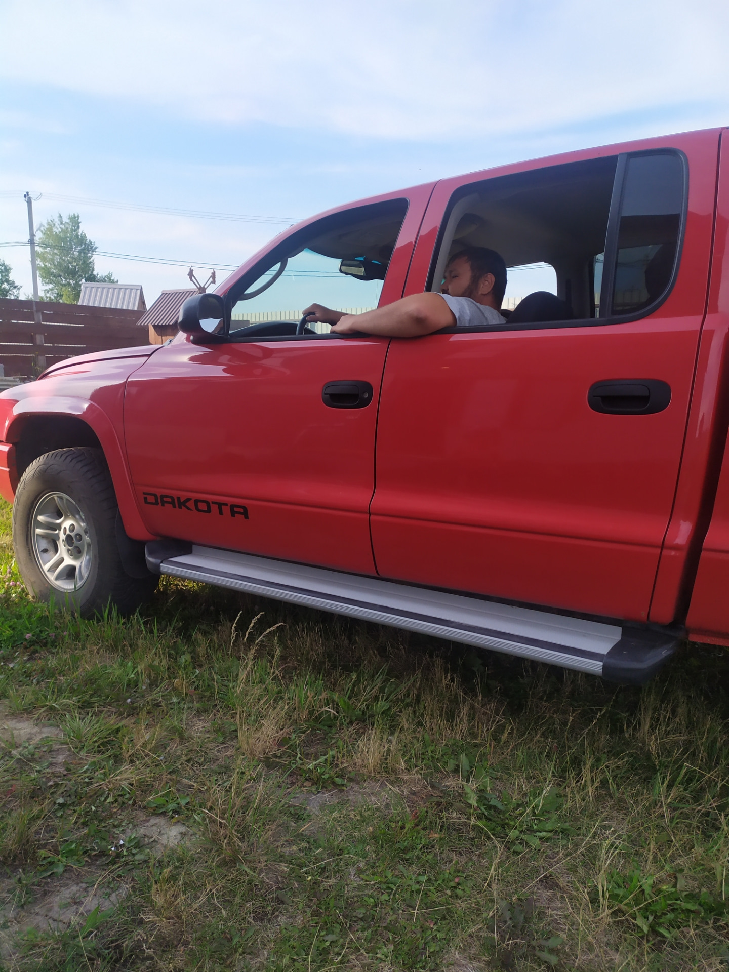 Новый стиль вождения. — Dodge Dakota (2G), 4,7 л, 2002 года | фотография |  DRIVE2