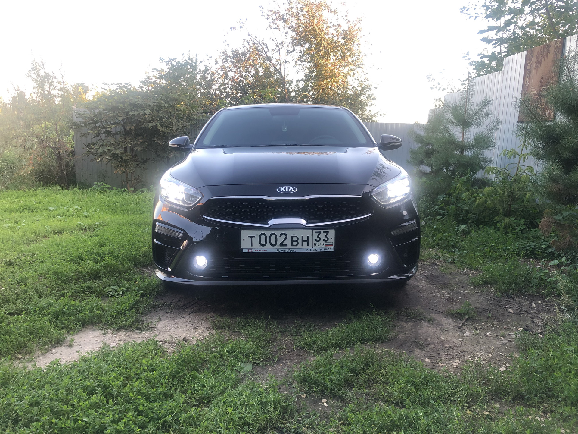 Как поменять лампочки kia cerato Лед в ПТФ - DRIVE2
