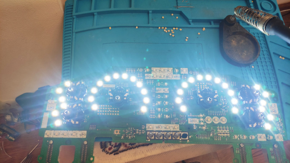 Ремонт моторчиков стрелок панели приборов — Toyota Land Cruiser 100, 4 ...