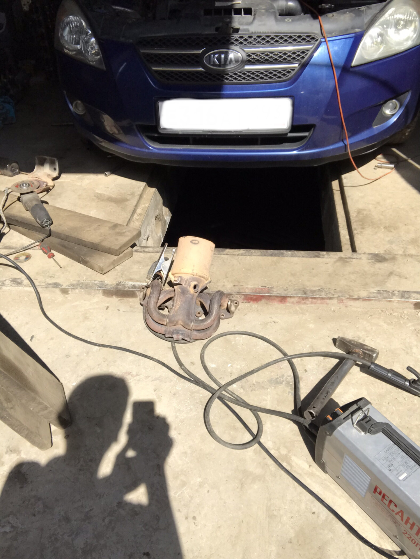 Удаление катализатора + евро 2 прошивка — KIA Ceed SW (1G), 1,6 л, 2009 ...