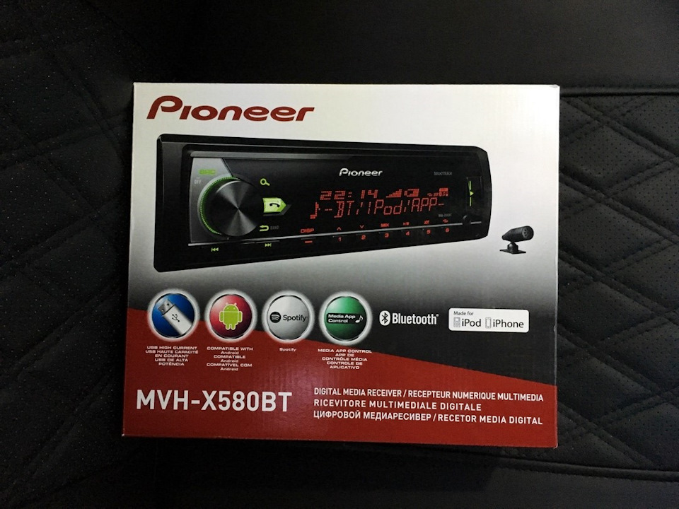 Pioneer 580bt (процессор) — Lada Приора седан, 1,6 л, 2013 года ...
