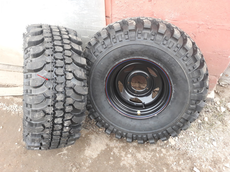 нарезка safari 500 — ГАЗ 69, 2,2 л, 1967 года | шины | DRIVE2