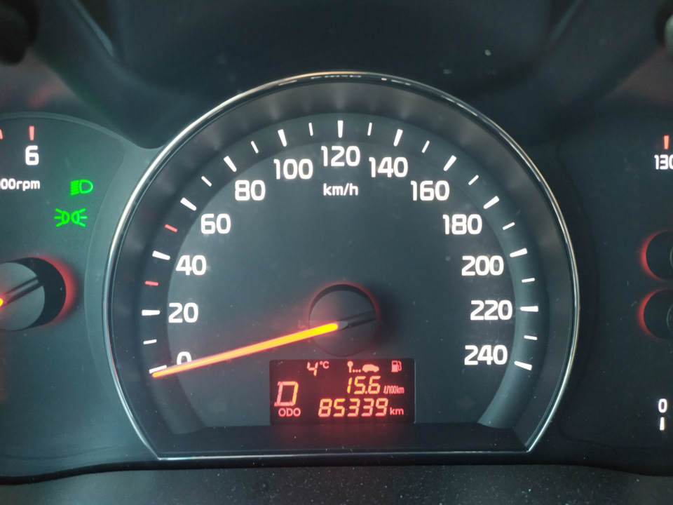 Расход… — KIA Sorento (2G), 2,2 л, 2012 года | просто так | DRIVE2