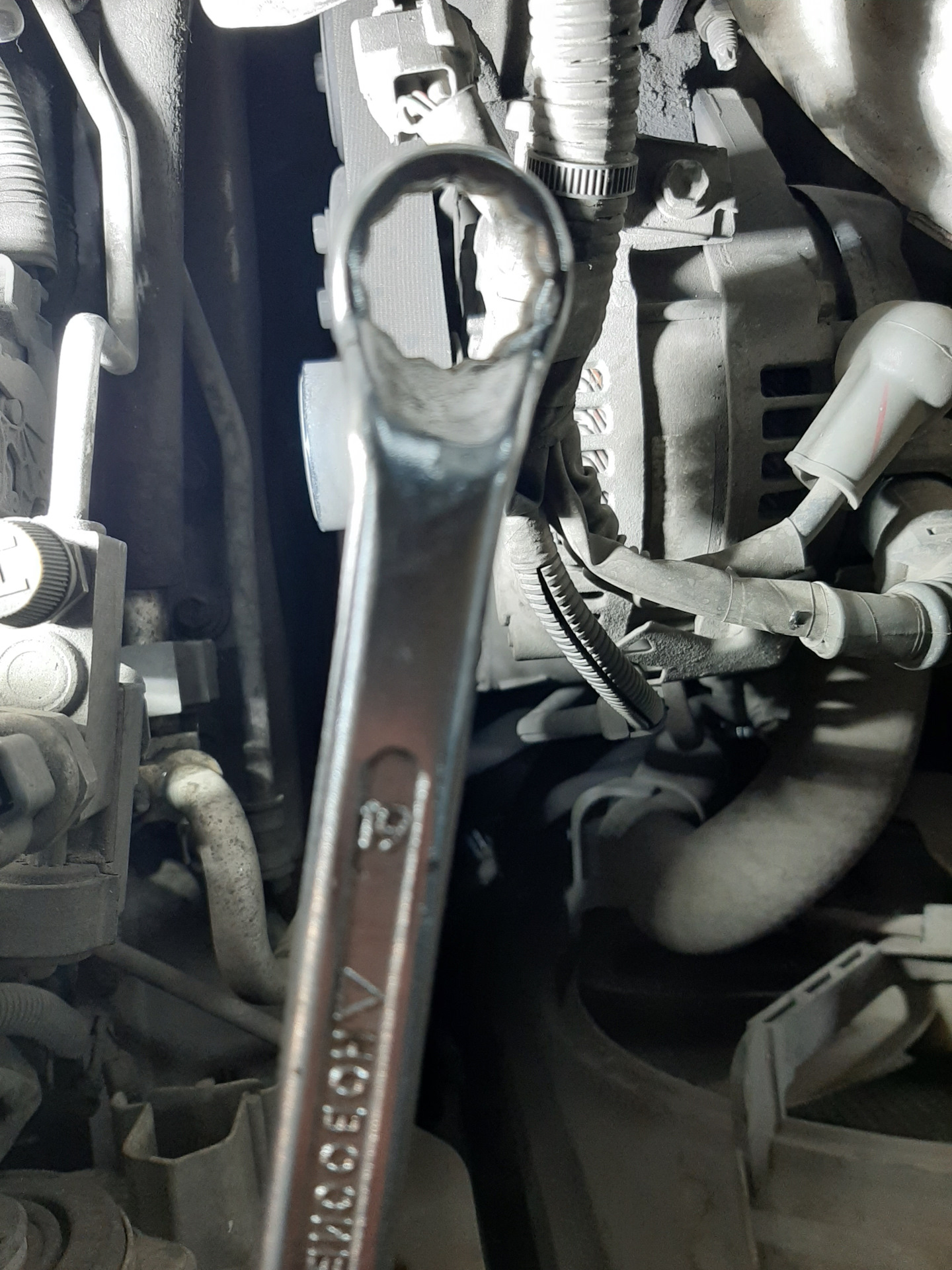 Замена обводного ремня — Toyota Camry (XV40), 2,4 л, 2007 года ...