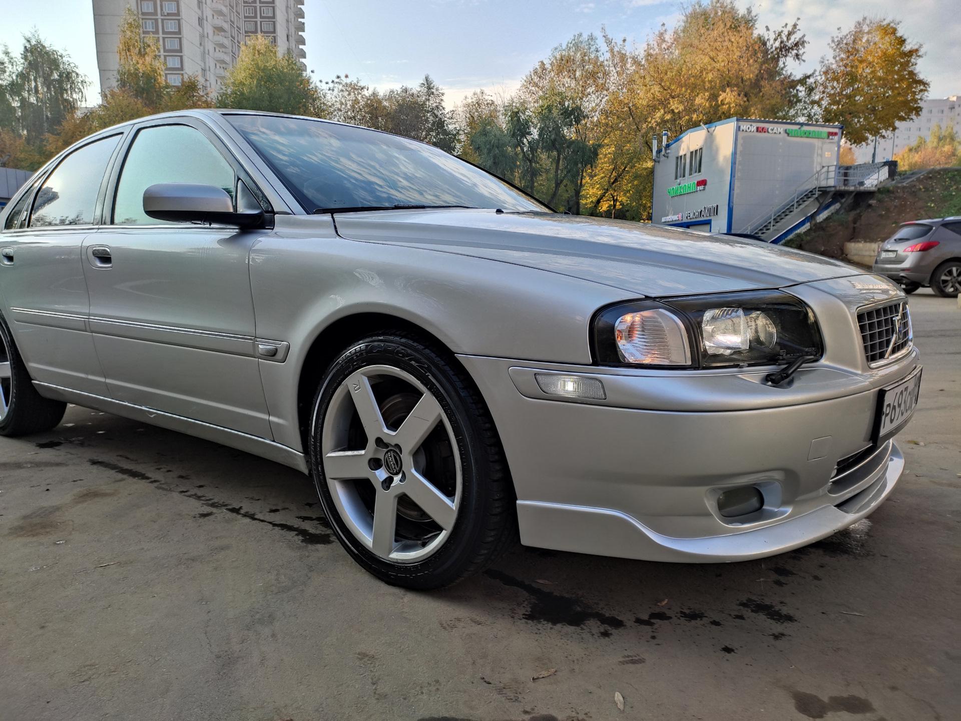Восстановление дворников фар. — Volvo S80 (1G), 2,5 л, 2005 года ...