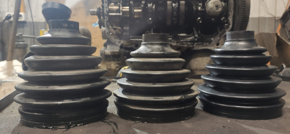 Замена внешнего пыльника заднего привода Паджеро 4 — Mitsubishi Pajero ...