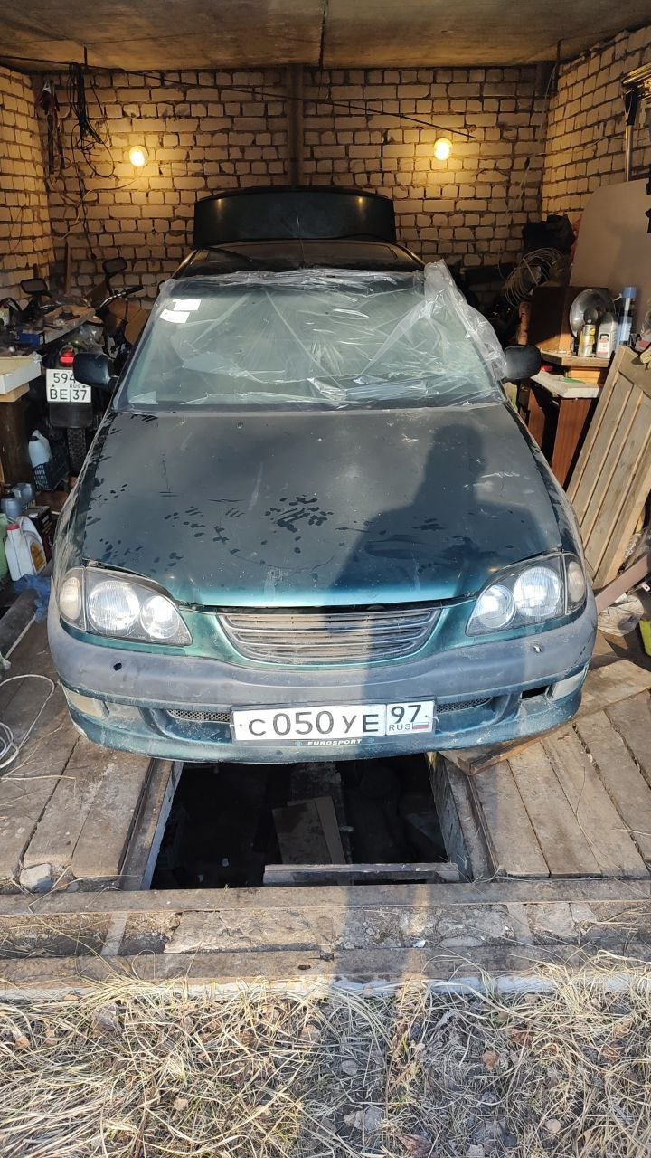 1. Покупка авто и первые работы — Toyota Avensis I, 1,6 л, 1998 года | покупка  машины | DRIVE2