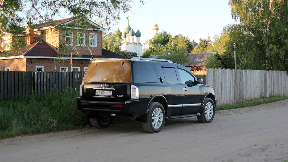 Не горит приборная панель на Infiniti QX56 JA60 2008. Завёл в мороз ...