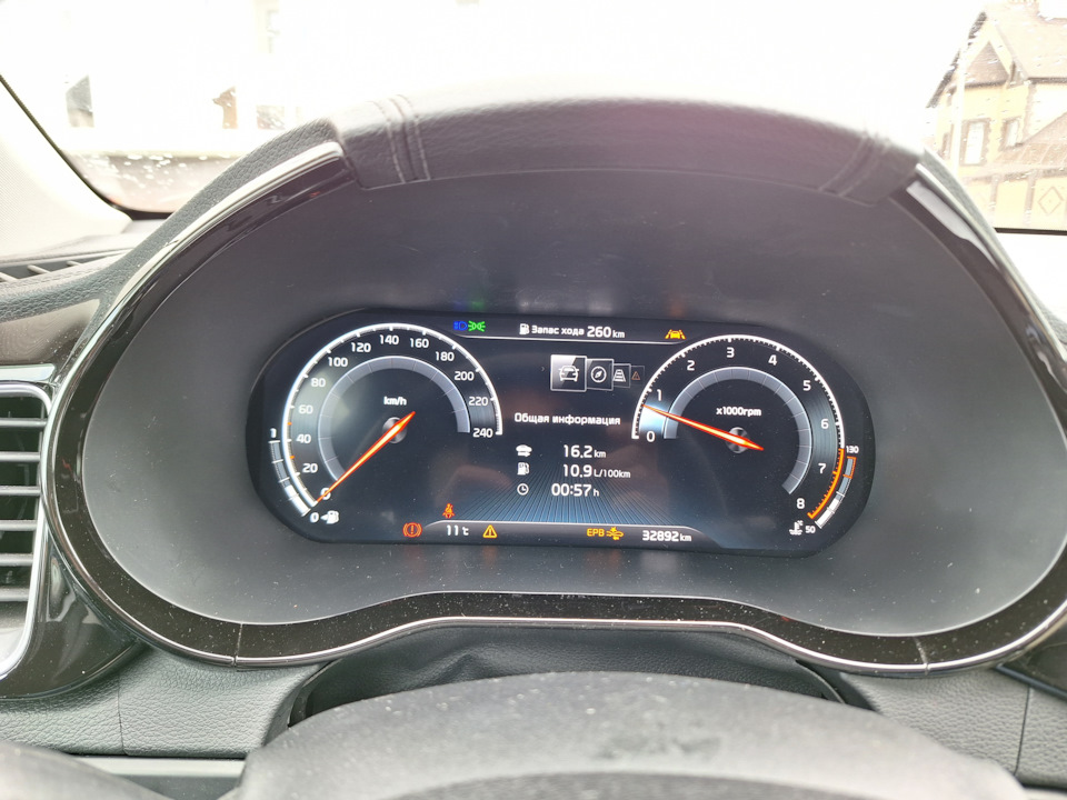 Виртуальная панель приборов kia ceed 2020 — KIA Ceed SW (3G), 1,6 л ...