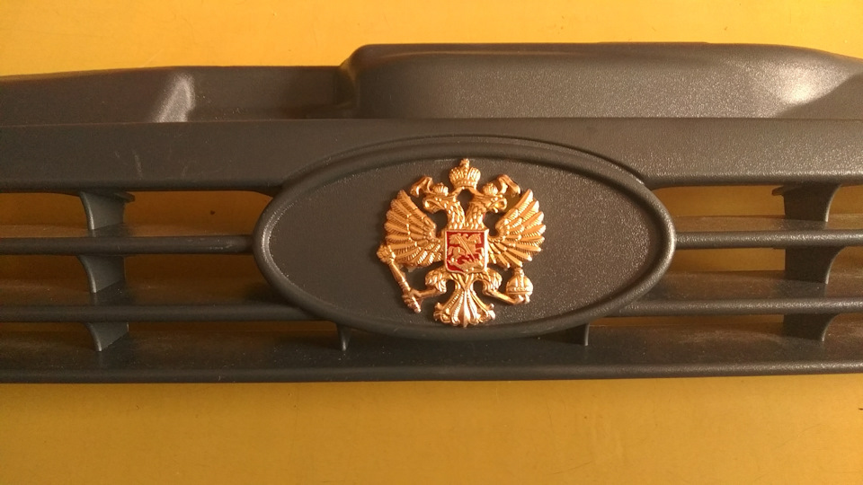 NOVAя решетка радиатора. — Lada Калина седан, 1,6 л, 2007 года | своими ...