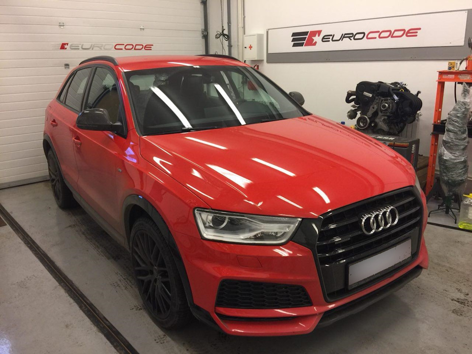 Чип тюнинг Audi Q3 2.0 TFSI 180hp Stage1 — Eurocode чип тюнинг на DRIVE2