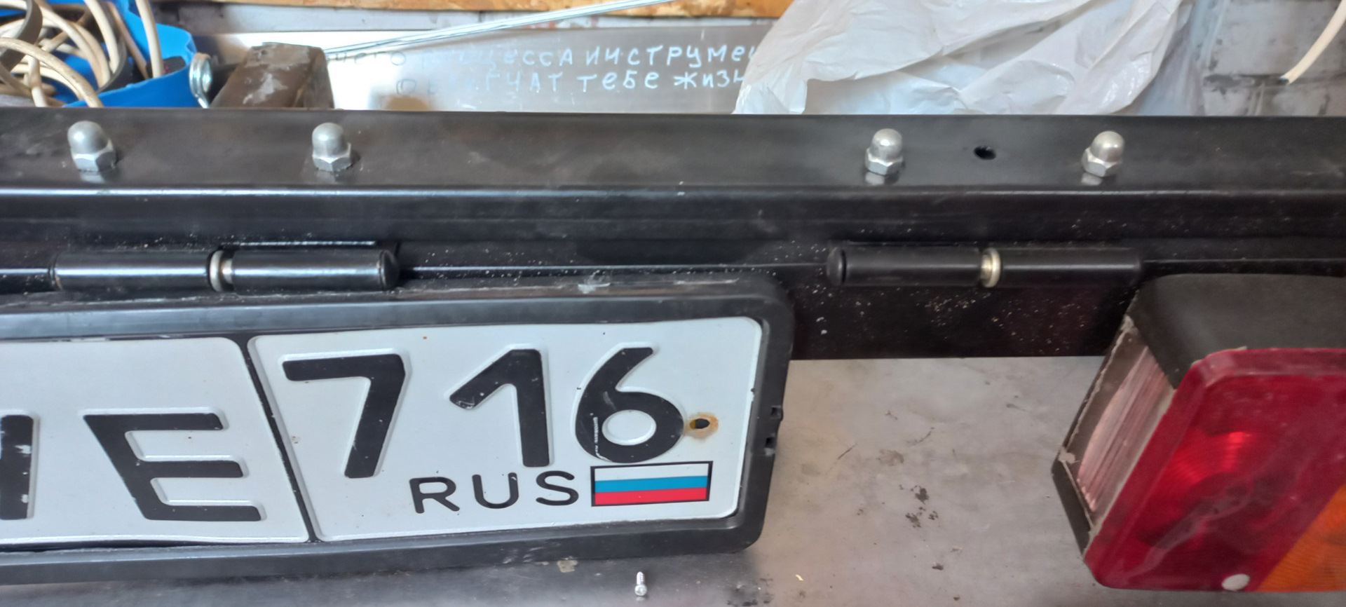 Велокрепление на фаркоп своими руками — Toyota Corolla Spacio (E110), 1 ...