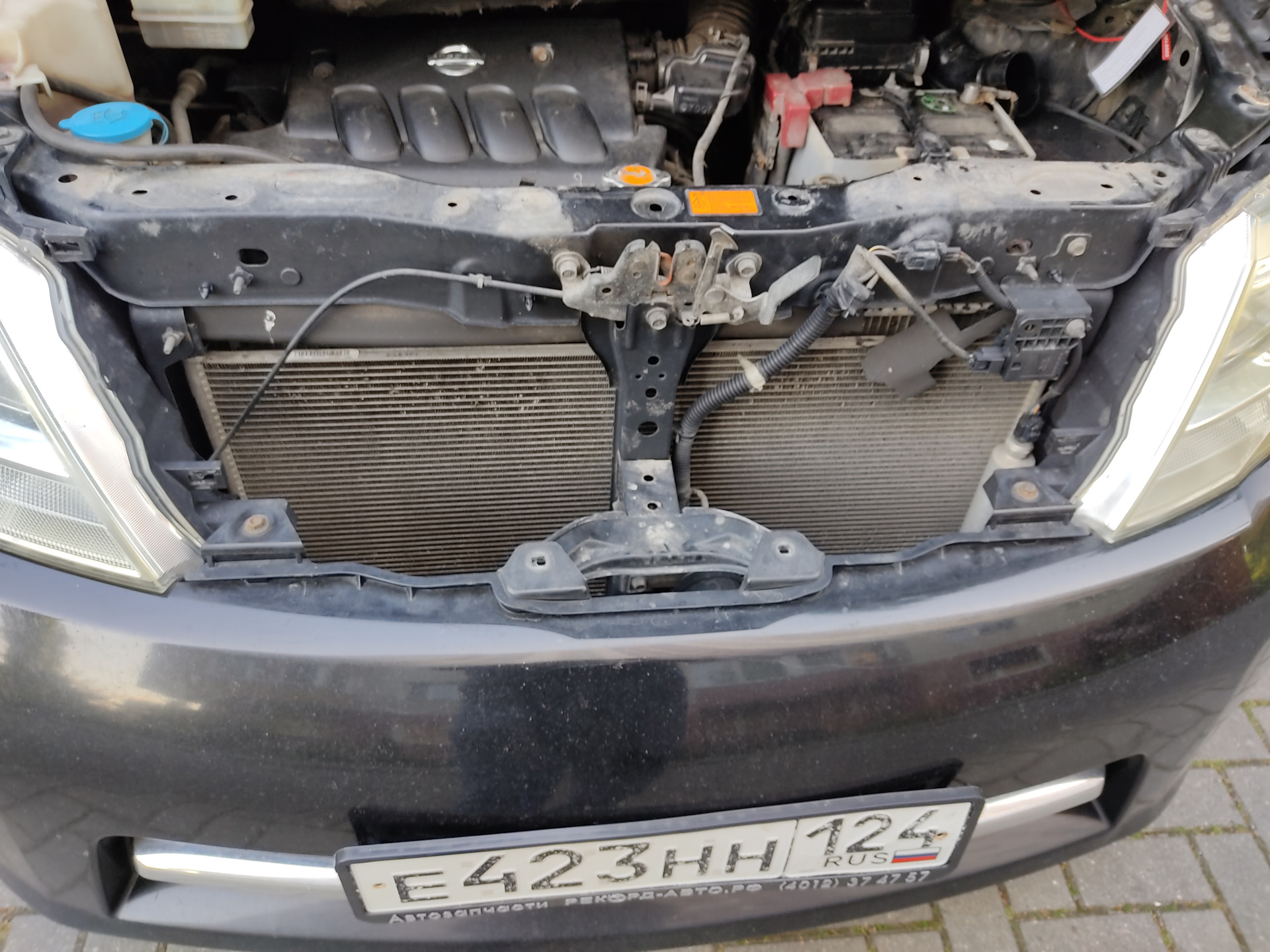 Ниссан серена как снять фару Переделка японского света на европейский Nissan Serena Mk III (C25), 2 л, 2009