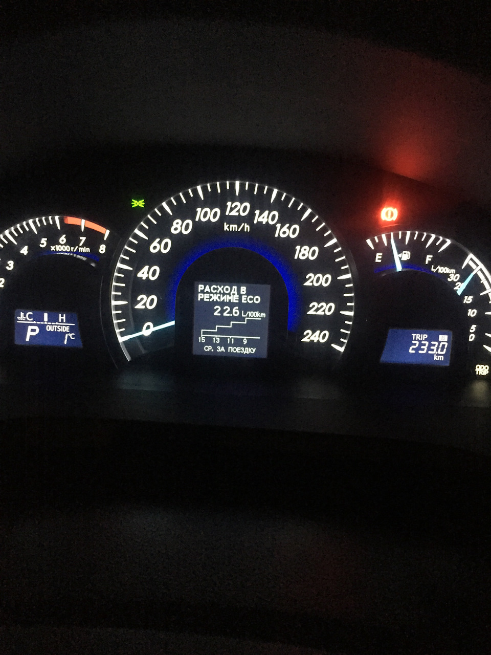 Расход — Toyota Camry (XV50), 3,5 л., 2015 года | видео | DRIVE2