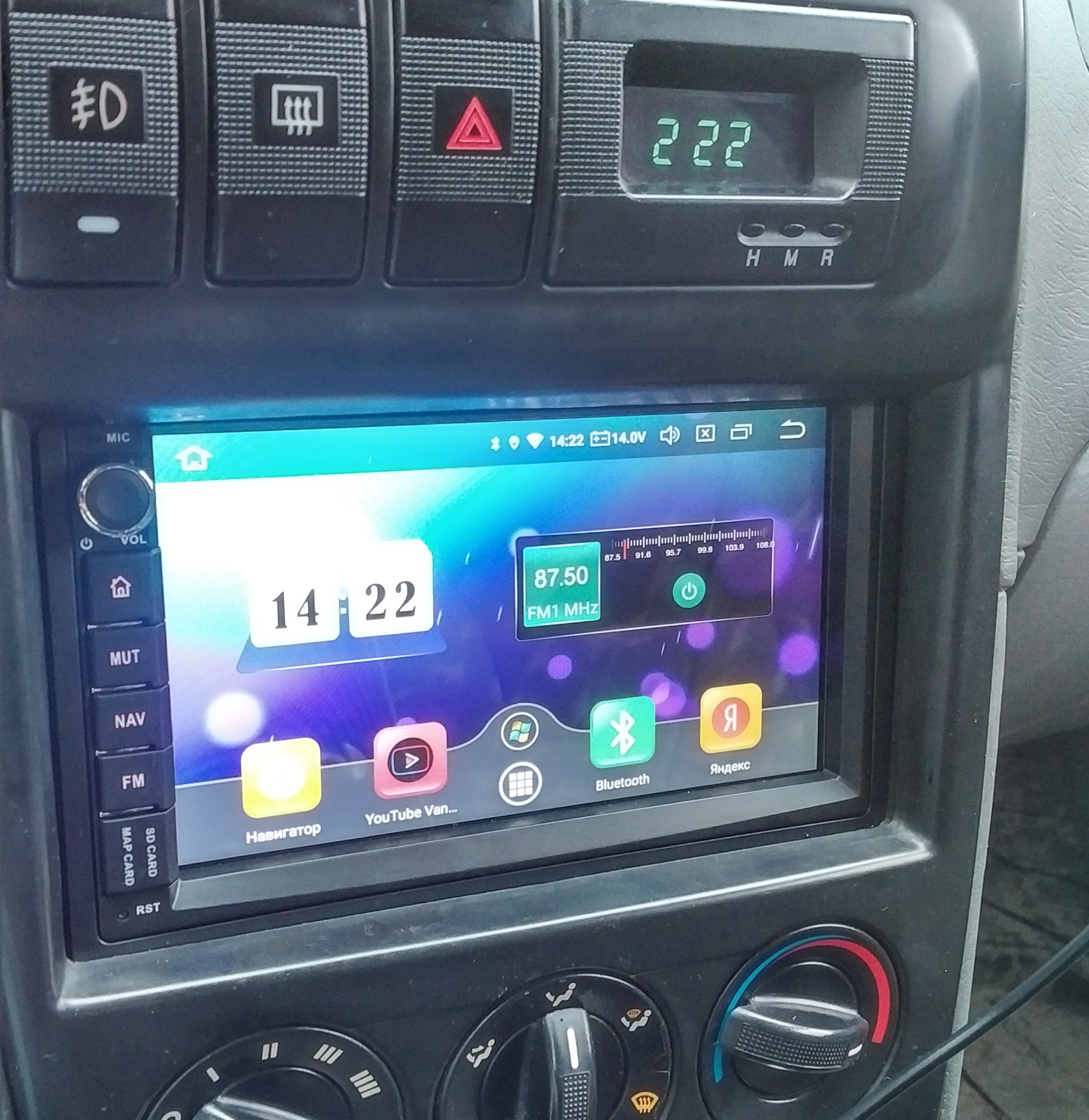 2din магнитола Idoing на Android — KIA Spectra, 1,6 л, 2007 года | автозвук  | DRIVE2