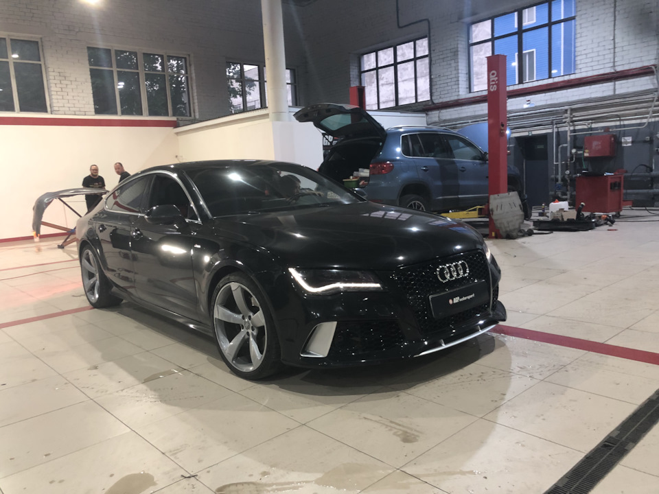 Чип stage2 + чип АКПП + даунпайп -ЕГР — КАТ — Audi A7 Sportback (1G), 3 ...