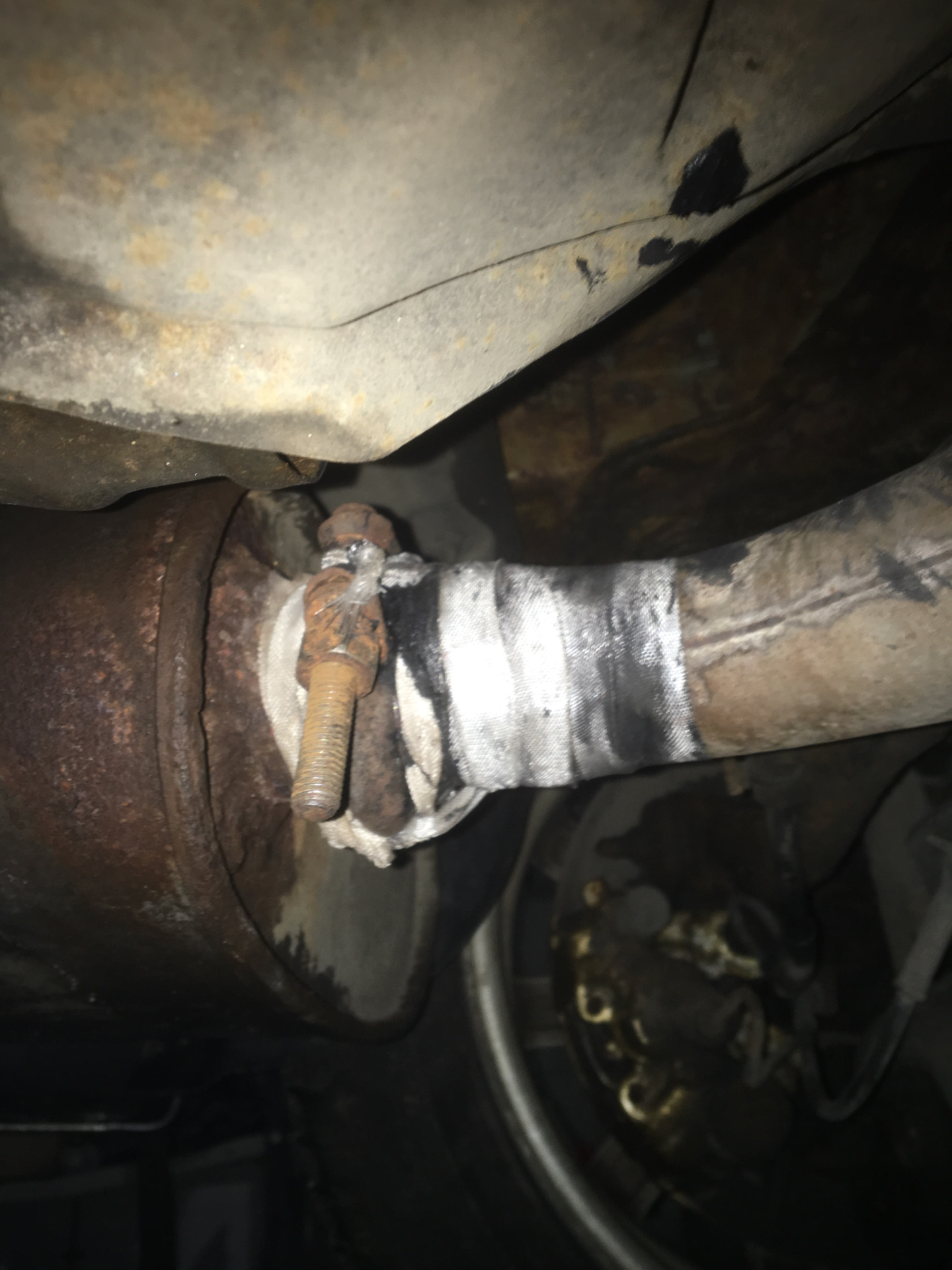 Глушитель, как оказалась ч1 — Peugeot 406 Break, 2 л, 2003 года ...