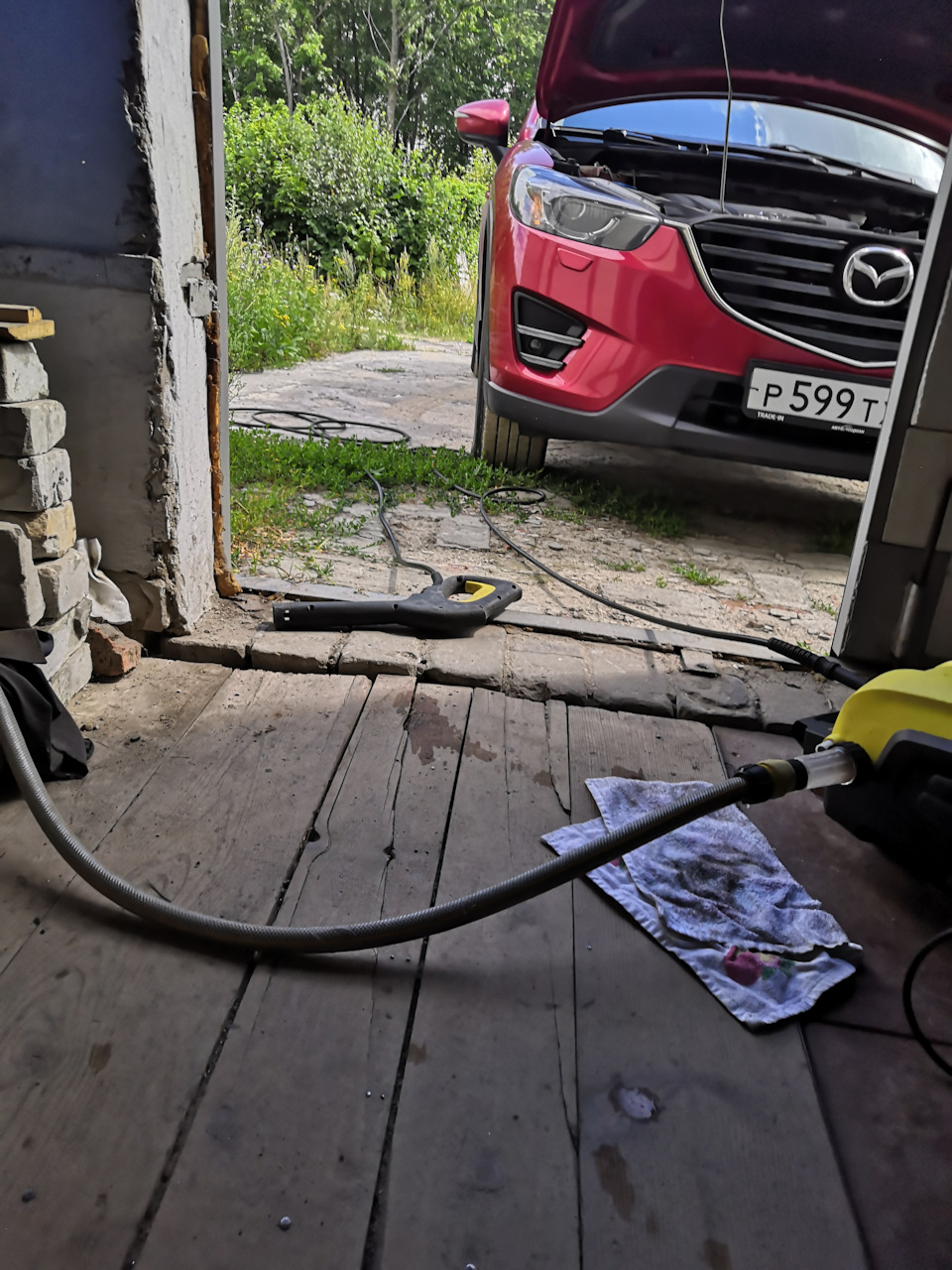 Дыши Mazda! Замена воздушного фильтра. — Mazda CX-5 (1G), 2 л