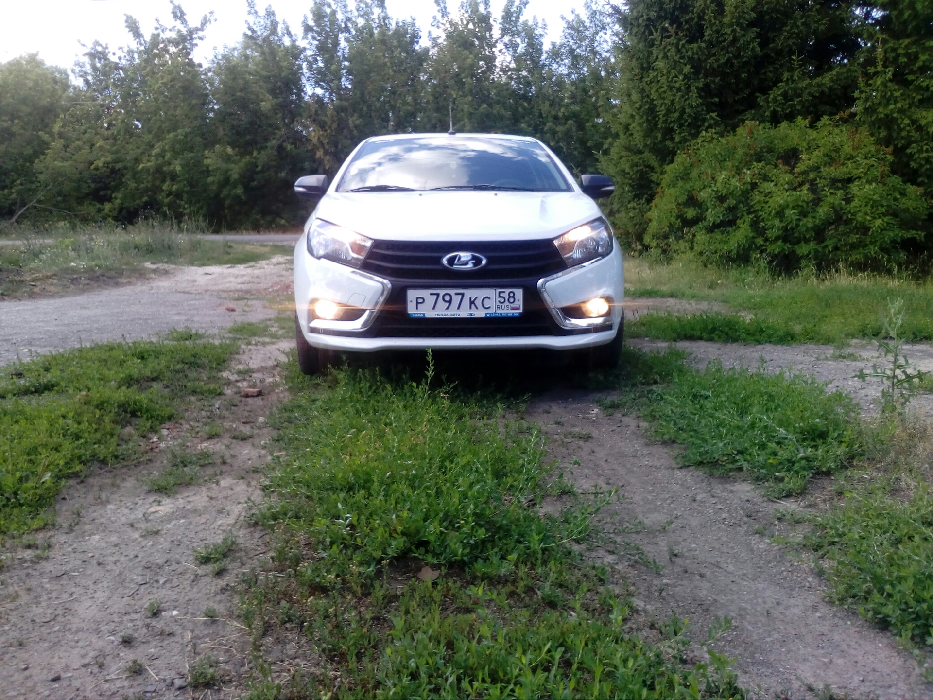 Птф — Lada Vesta (1G), 1,6 л, 2017 года | просто так | DRIVE2