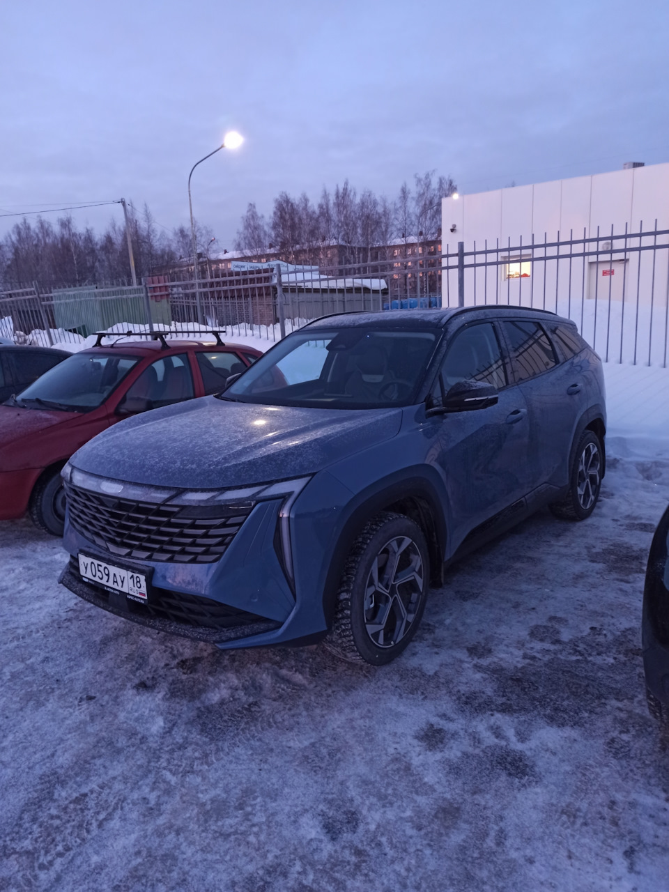 Тонировка и оклейка пленкой зон риска. — Geely Atlas (2G), 2 л, 2023 ...