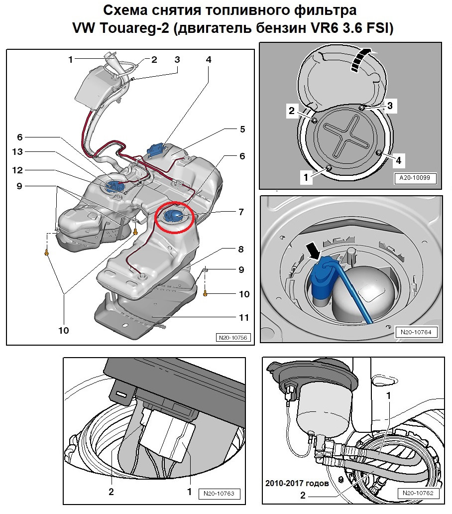Фото в бортжурнале Volkswagen Touareg (2G)
