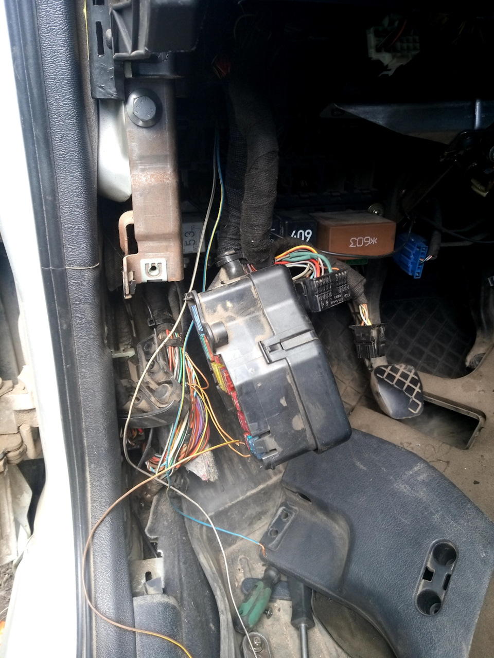 В процессе — Skoda Octavia Combi A4 Mk1