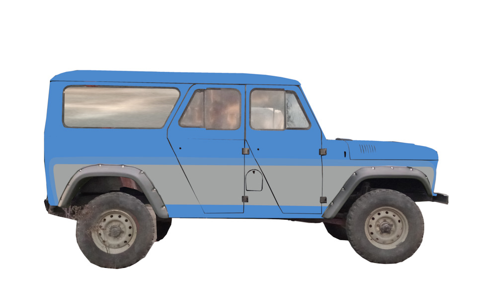 3 — UAZ 3153