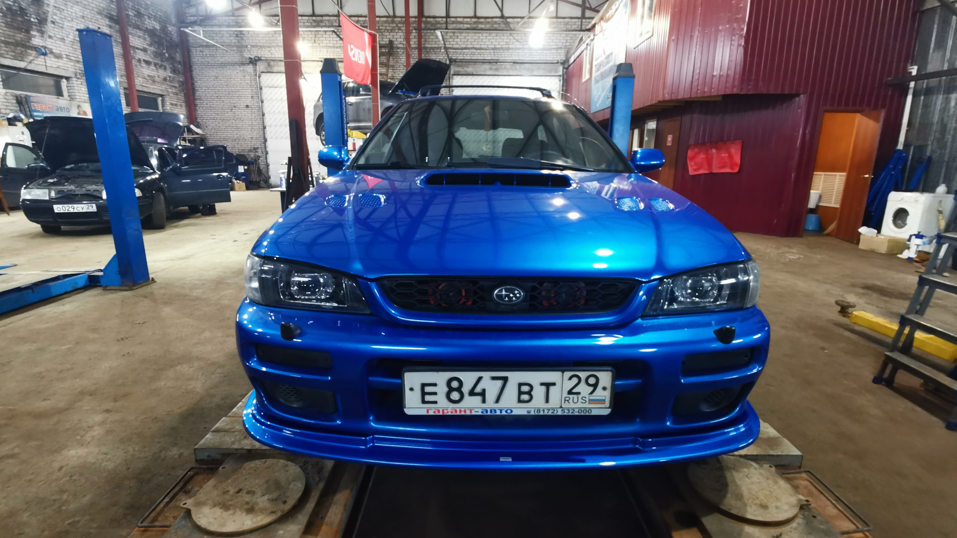 Subaru Impreza (GC, GF) 2.0 бензиновый 1999 | Black&Blue MAZ37L на DRIVE2