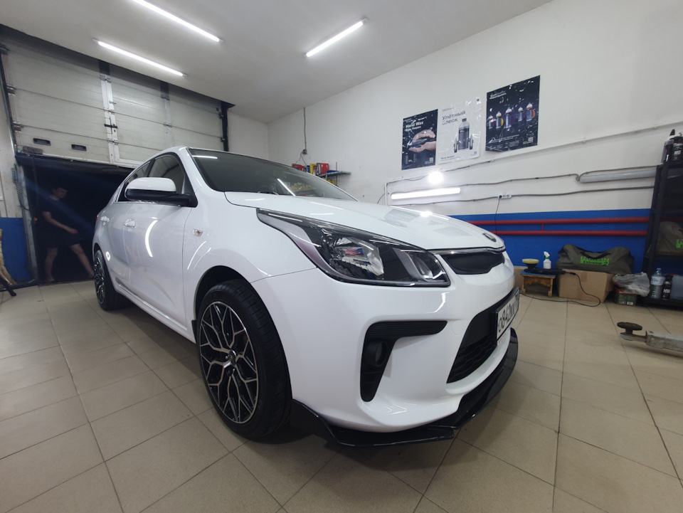 Полировка Кузова — KIA Rio (4G), 1,4 л, 2020 года | стайлинг | DRIVE2