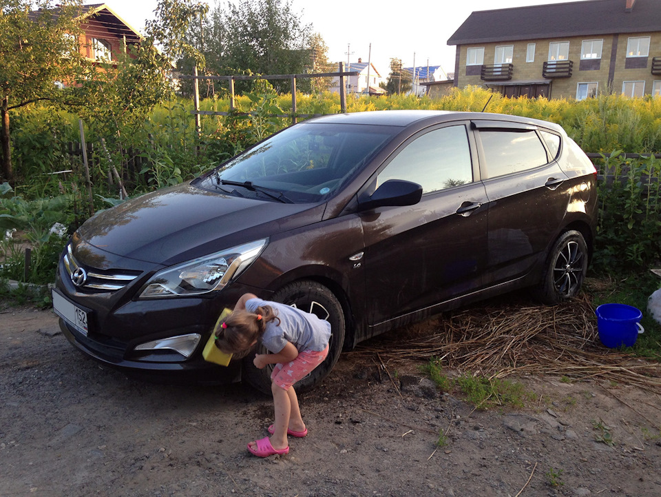 Замена масла и комплексная диагностика — Hyundai Solaris Hatchback, 1,6 ...