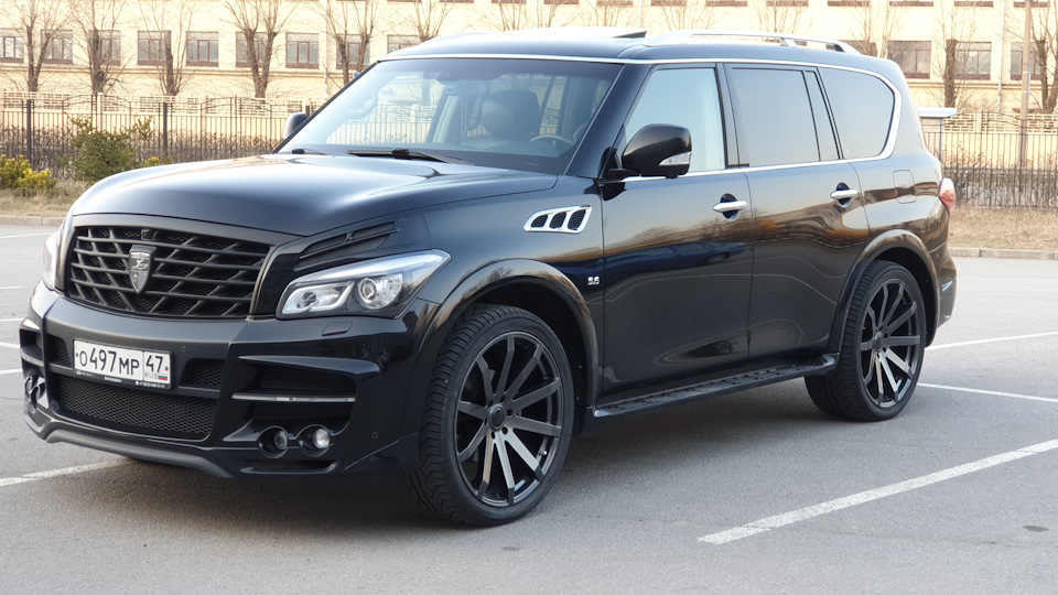 Увеличение мощности infiniti qx80