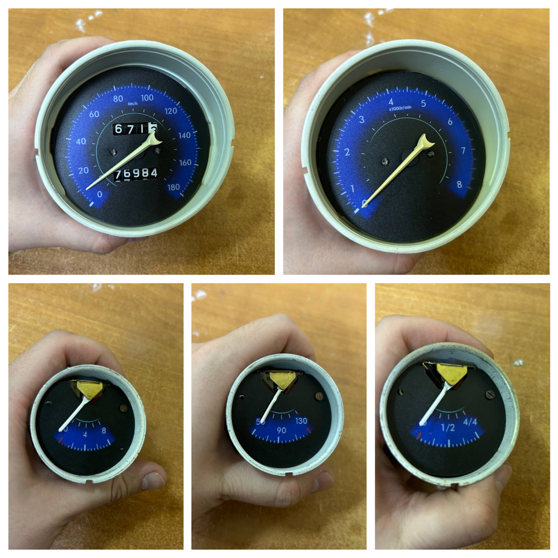 Пересвет приборной панели ВАЗ 2106 на ленте. — DRIVE2