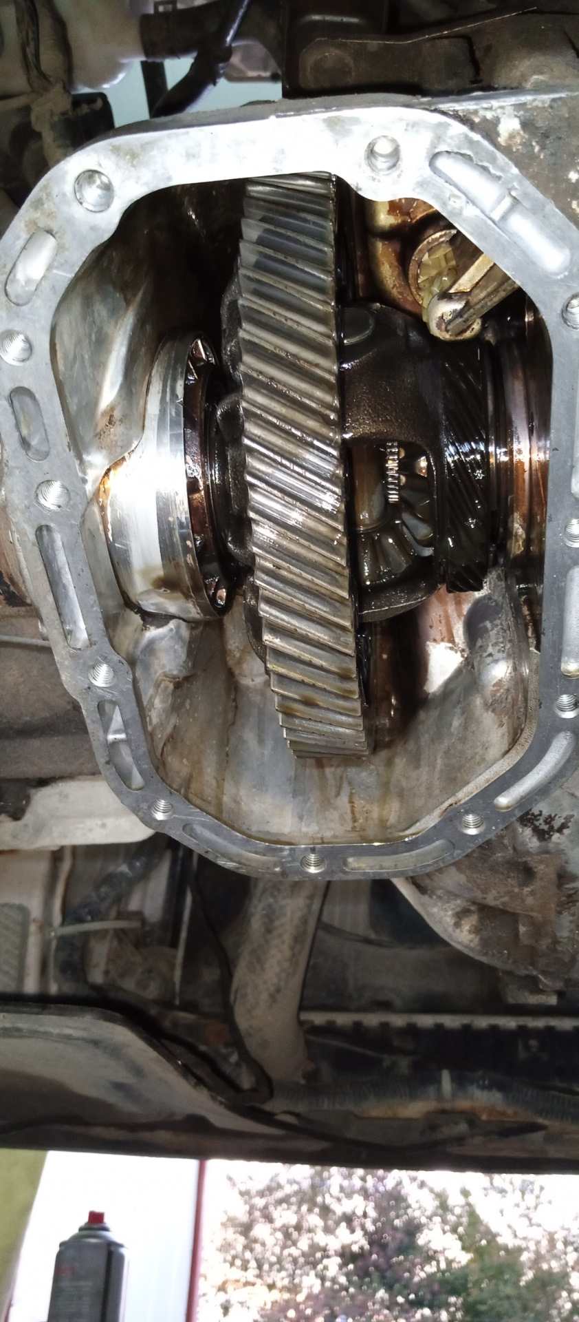 Масло МКПП и выкидной ключ — Chevrolet Lacetti 5D, 1,4 л, 2008 года ...