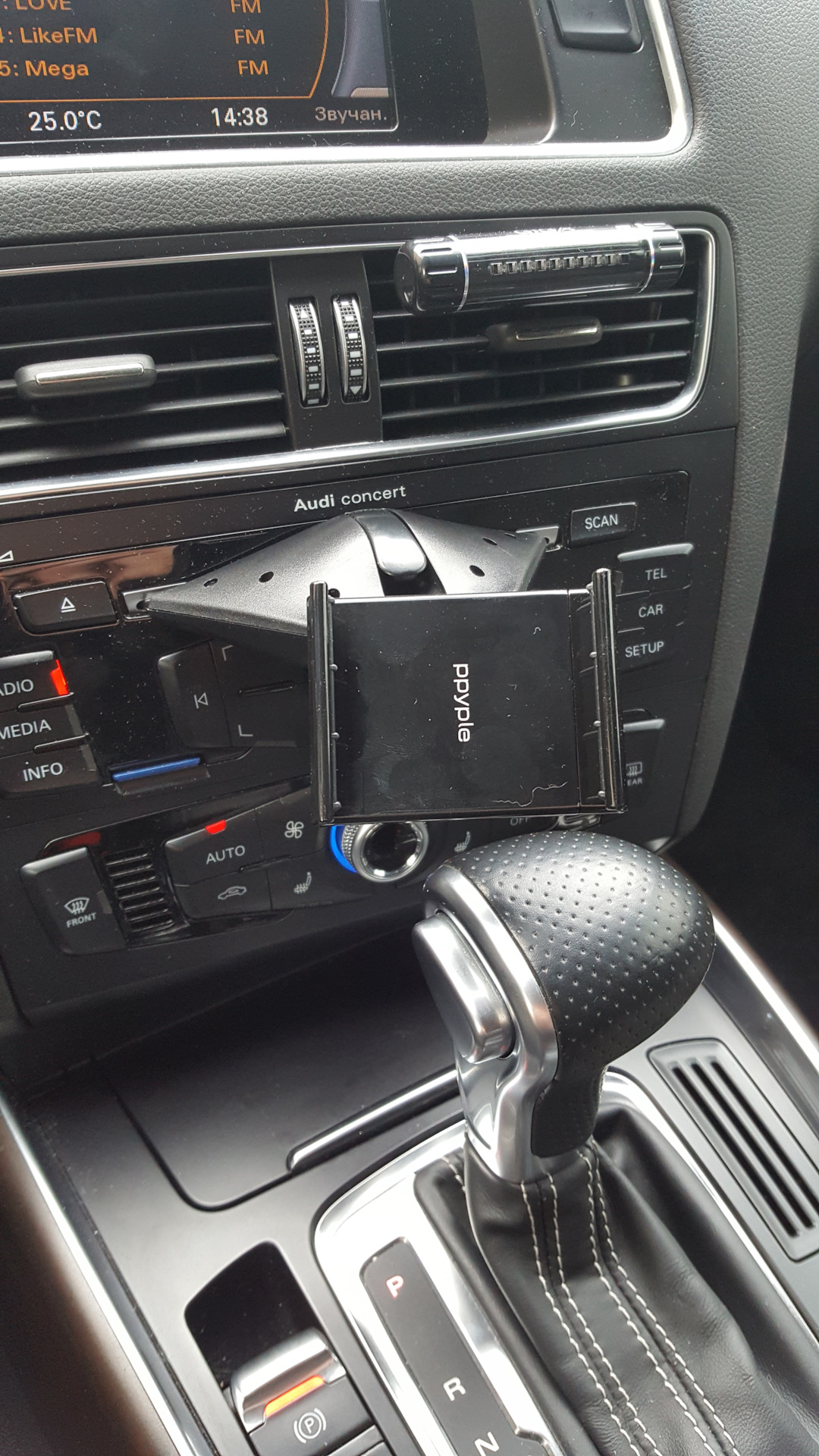 Держатель для телефона Ppyple cd-n5 в слот CD магнитолы. — Audi Q5 (1G ...