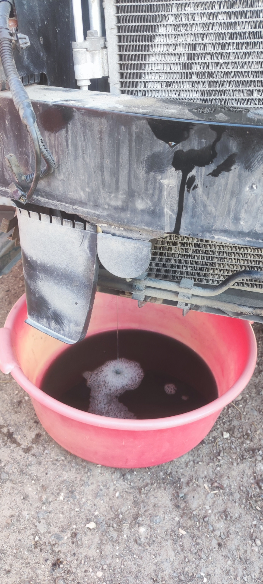 Промывка системы охлаждения и замена жидкости ГУР — Nissan Teana (J32 ...