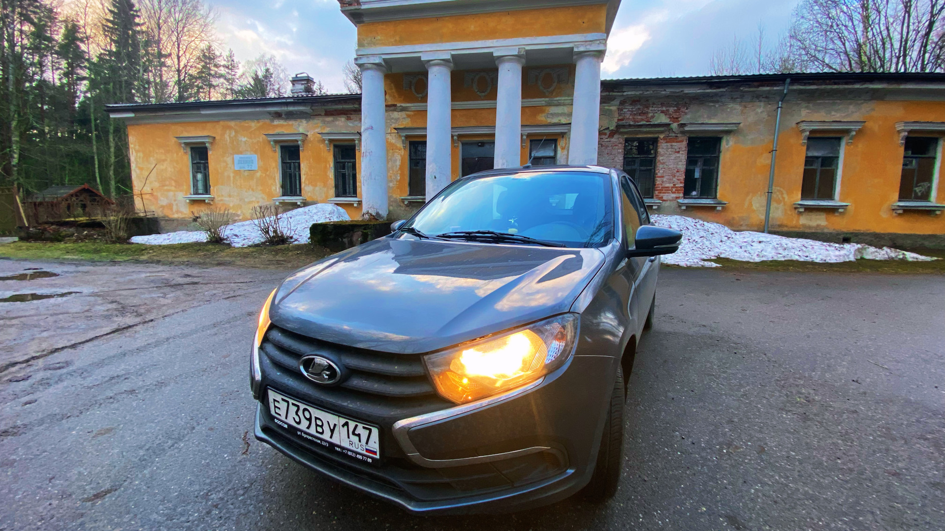 Lada Гранта Лифтбек (2-е поколение) 1.6 бензиновый 2024 | Mышь🐭 на DRIVE2